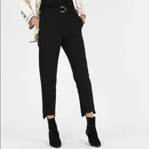 Maje Black Pastol Wide Leg Pants
